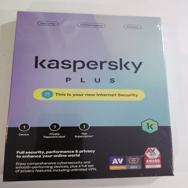 KASPERSKY PLUS (INTERNET SECURITY) 1 USER