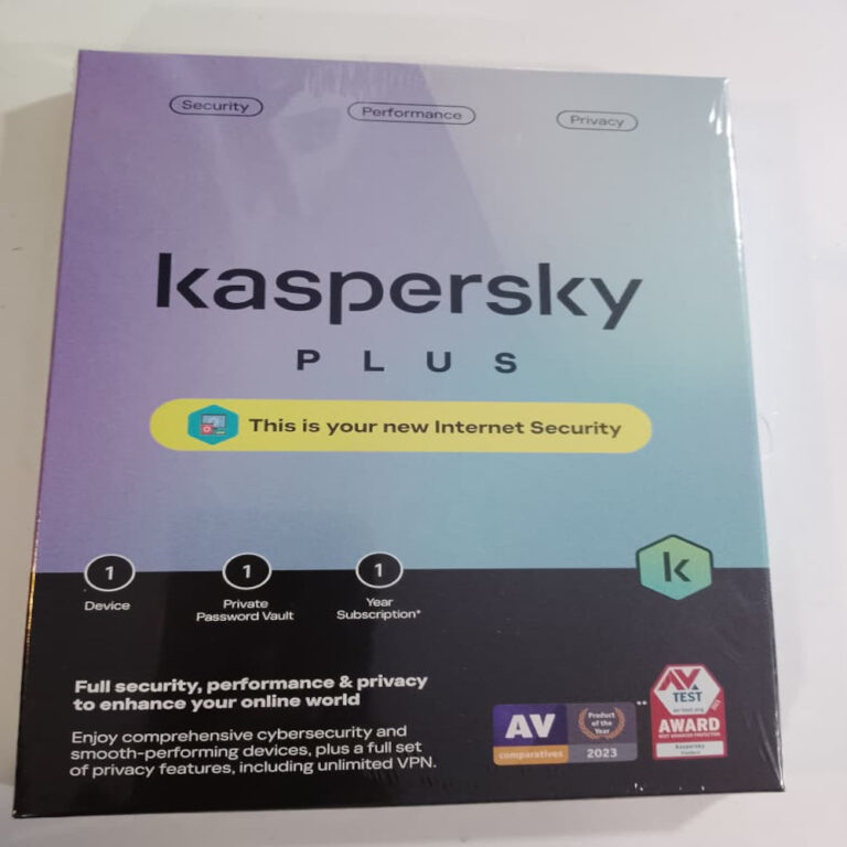 KASPERSKY PLUS (INTERNET SECURITY) 1 USER