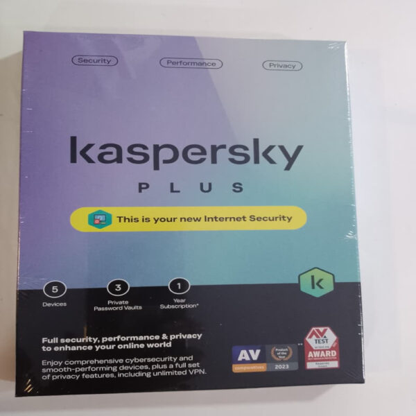 KASPERSKY PLUS 5 DEVICES - 1 YEAR