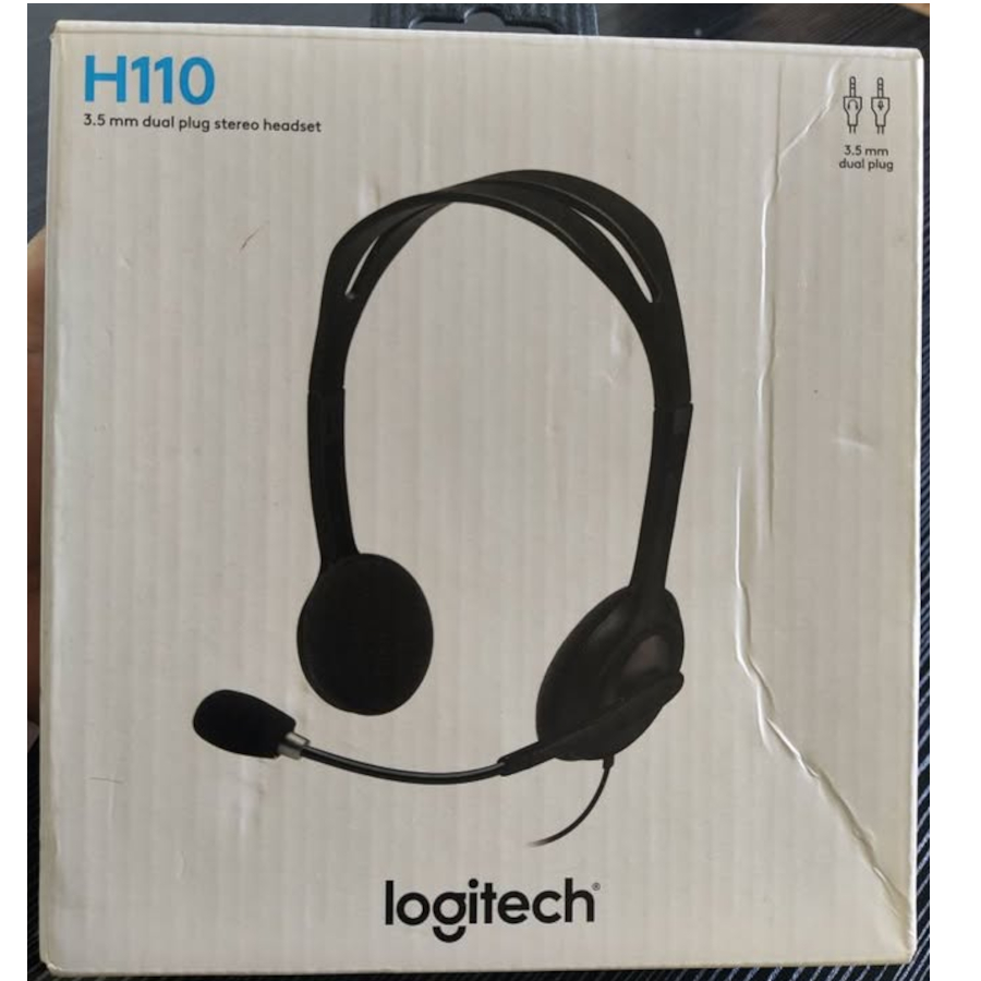 LOGITECH H110 STEREO HEADSET