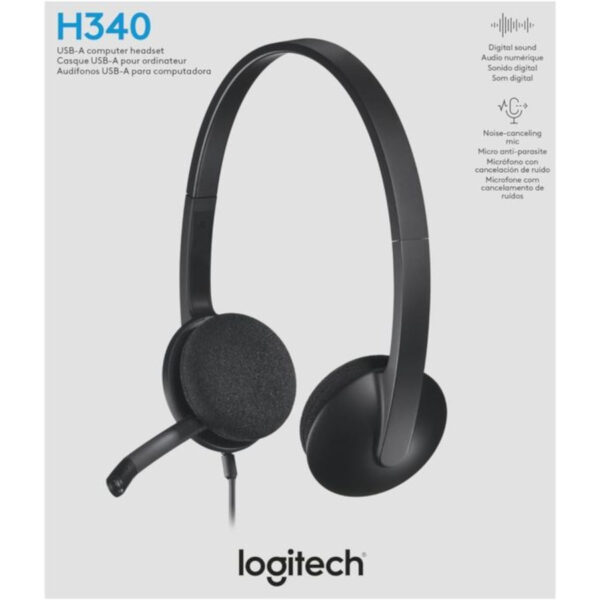 LOGITECH H340 USB HEADSET