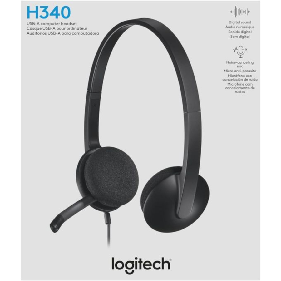 LOGITECH H340 USB HEADSET
