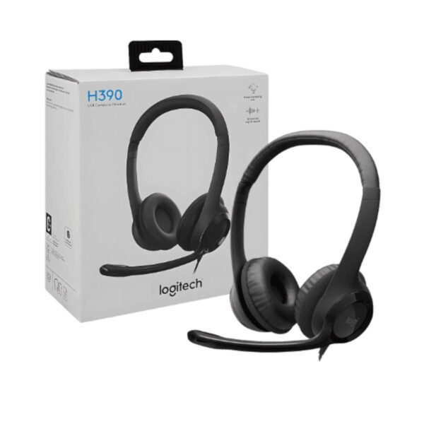 LOGITECH H390 USB A COMPUTER HEADSET