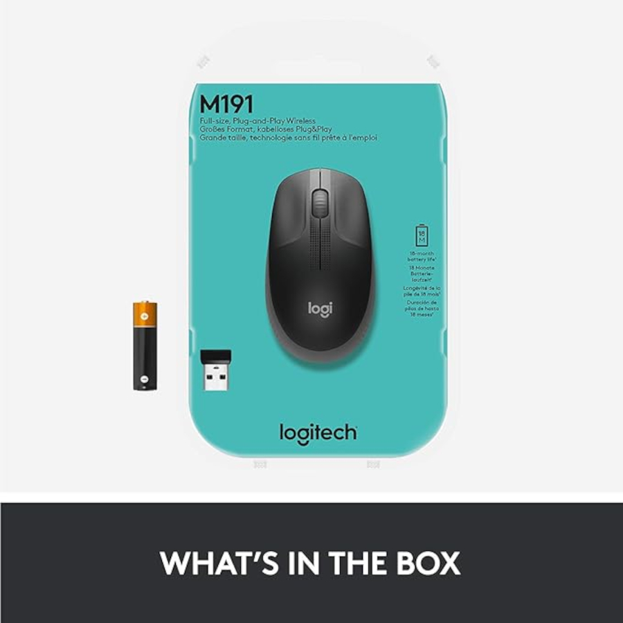 LOGITECH M191 WIRELESS MOUSE