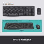 LOGITECH MK 295 KEYBOARD AND MOUSE COMBO