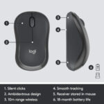 Logitech MK295 Silent Wireless Keyboard and Mouse Combo - Image 2