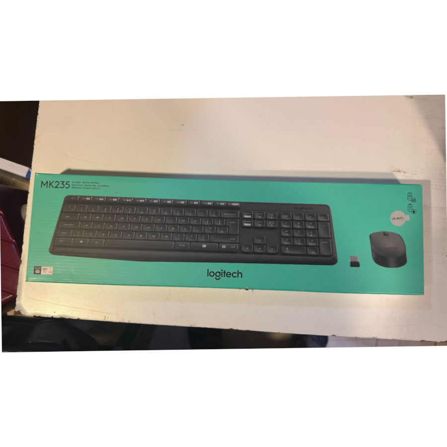 LOGITECH MK235 WIRELESS KEYBOARD AND MOUSE COMBO