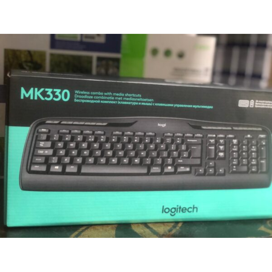 LOGITECH MK330 WIRELESS KEYBOARD AND MOUSE COMBO
