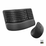 Logitech Wave Keys and Lift Combo Wireless and Bluetooth Keyboard and Mouse Combo - Image 5