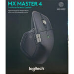 Logitech MX Master 4 Wireless and Bluetooth Rechargeable Mouse